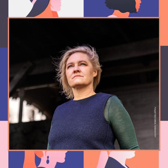 Portræt af Stine Askov