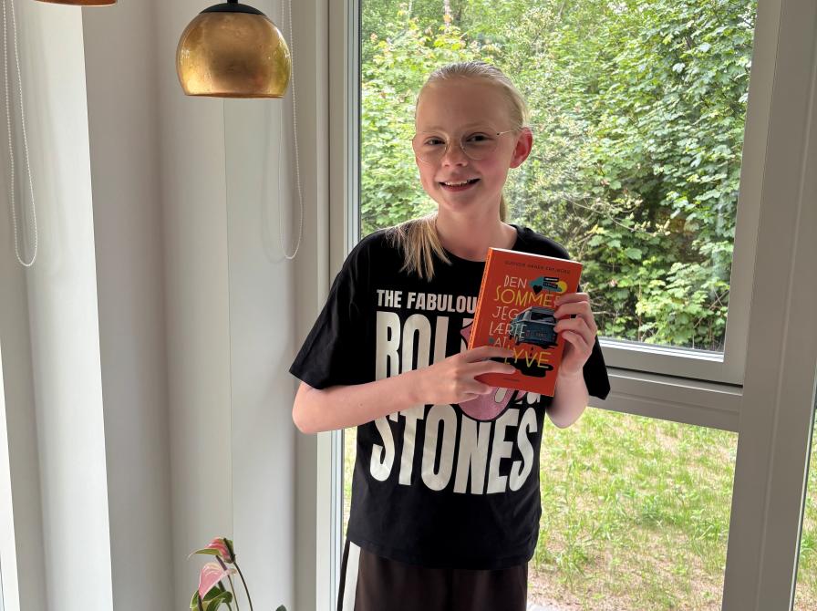 Her ses Freja med "Den sommer jeg lærte at lyve". 